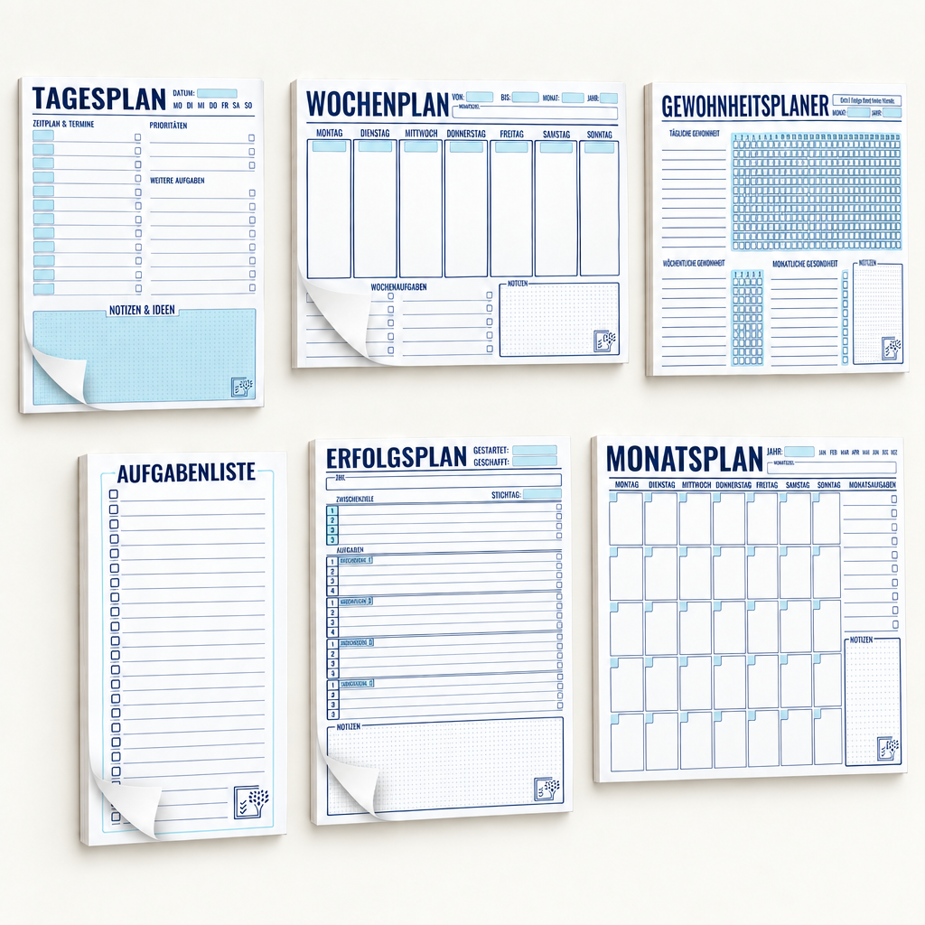 Komplett-Set – 6 Planer
